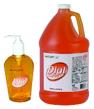 SOAP LIQUID HAND DIAL 7.5OZ ANTIMICROBIAL PUMP - Liquid Soap